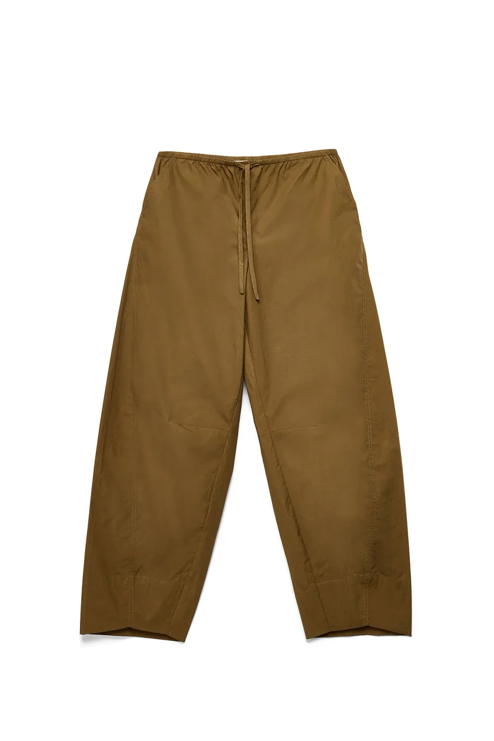 Barrel Cotton Pants