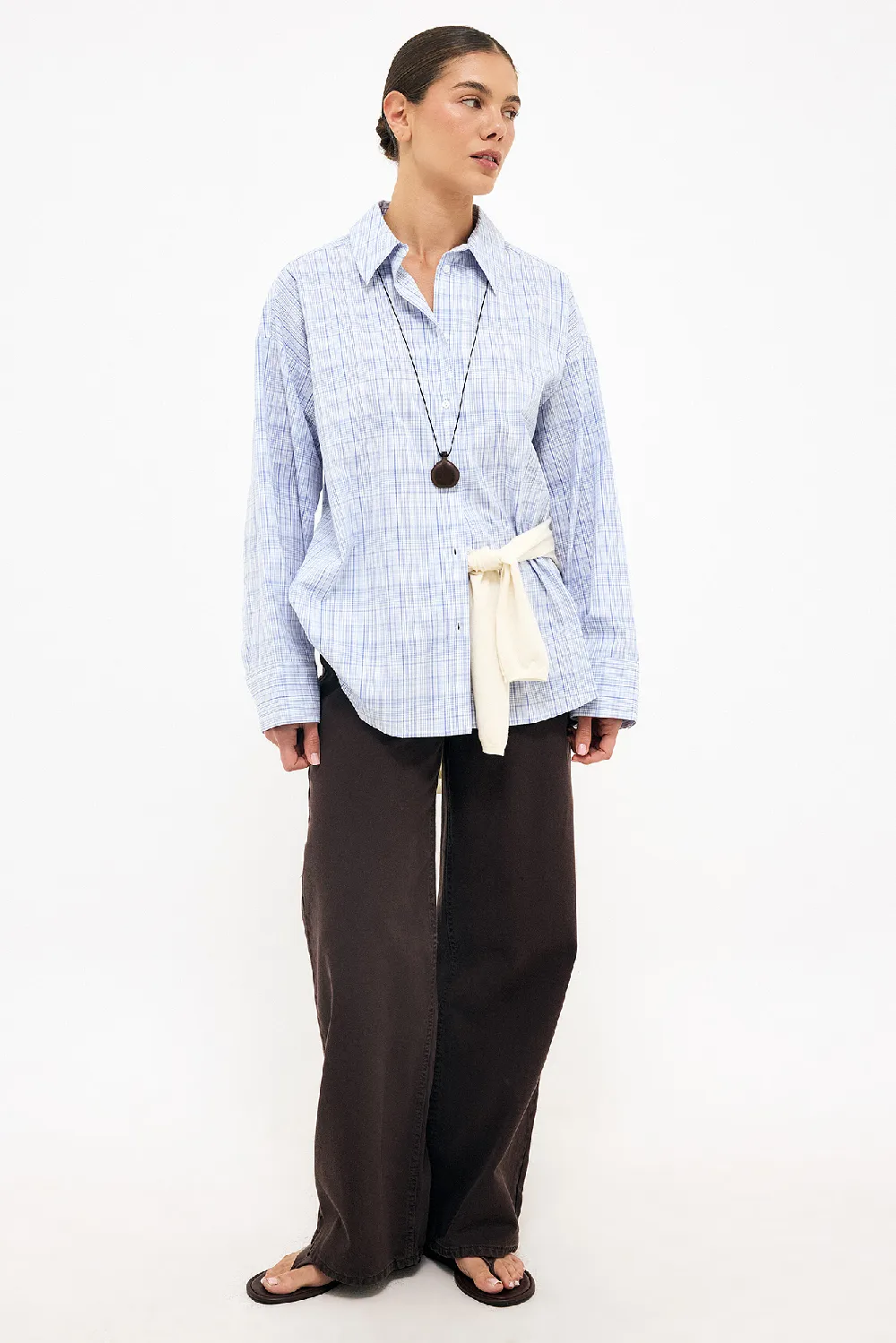 Oversized Cotton Shirt - 4