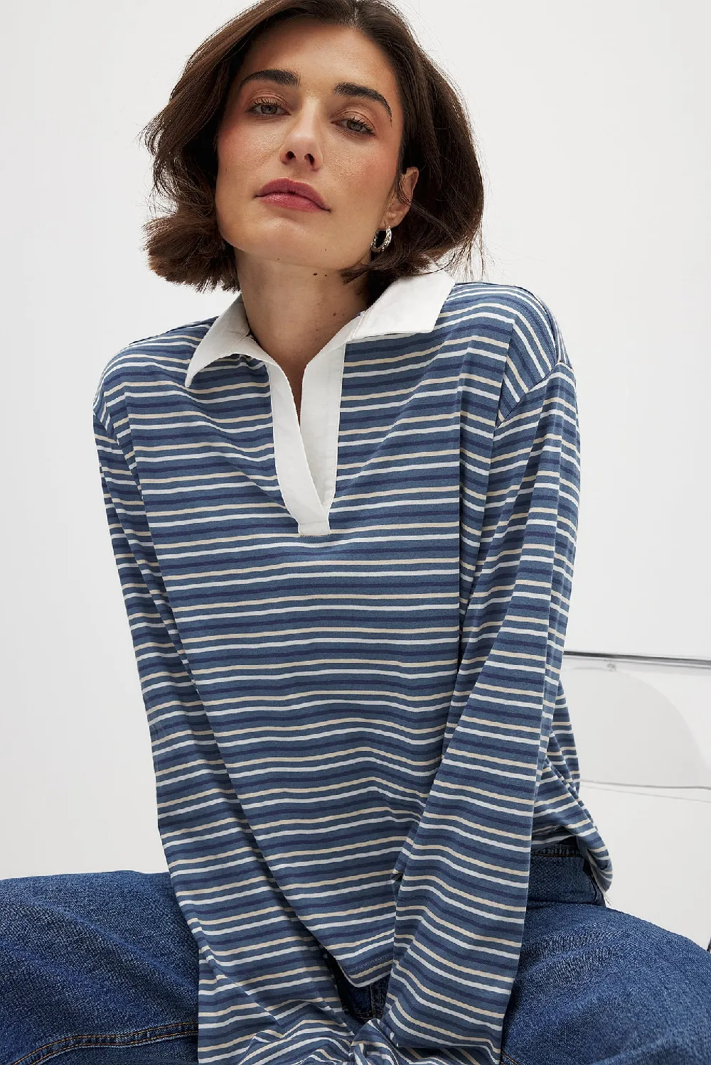 Long Sleeve Polo Shirt
