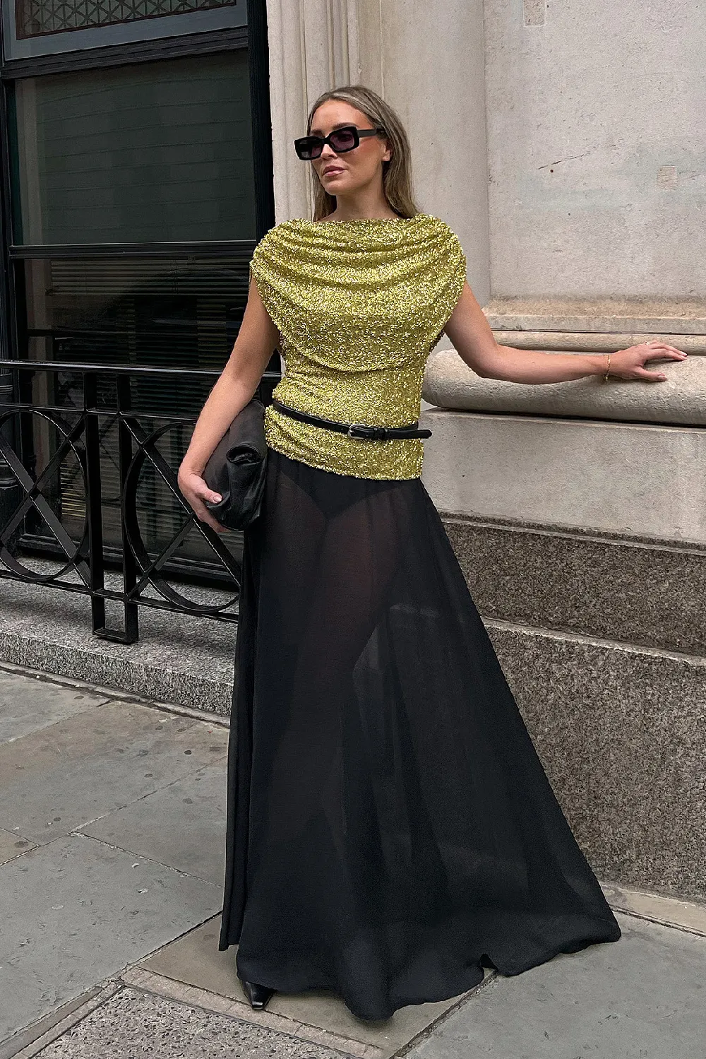 Maxi Sheer Skirt