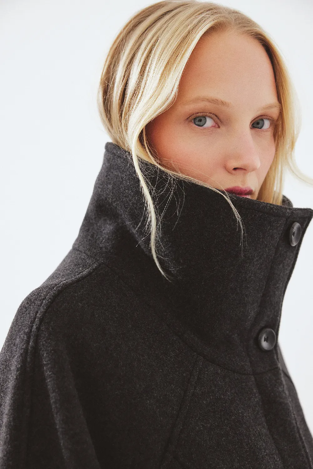 Oversized Wool Coat - 5