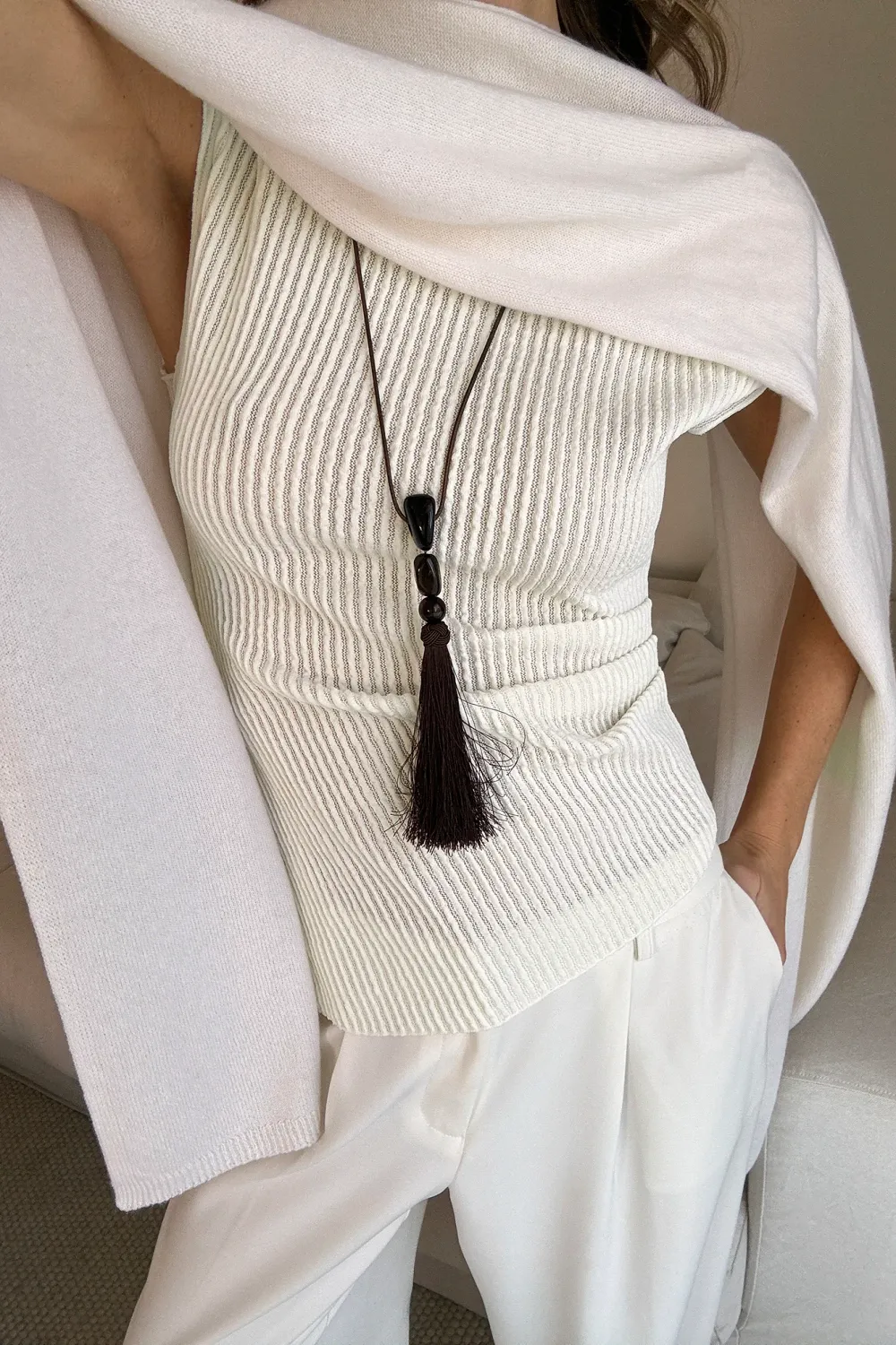 Asymmetric Hem Structured Top