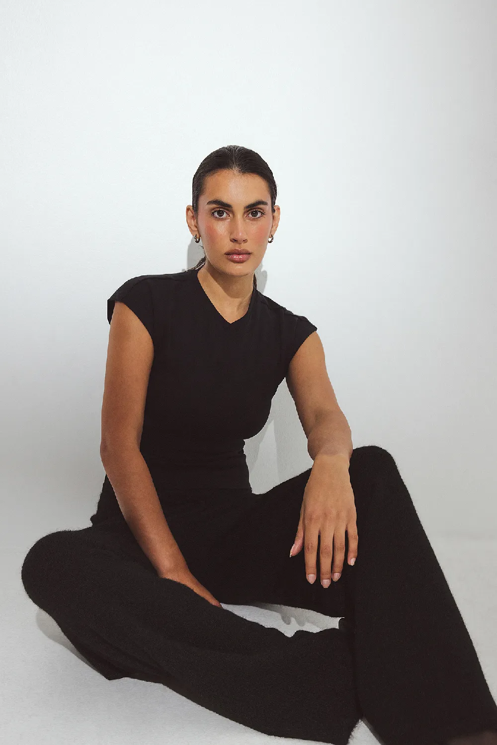 Knitted Drawstring Trousers