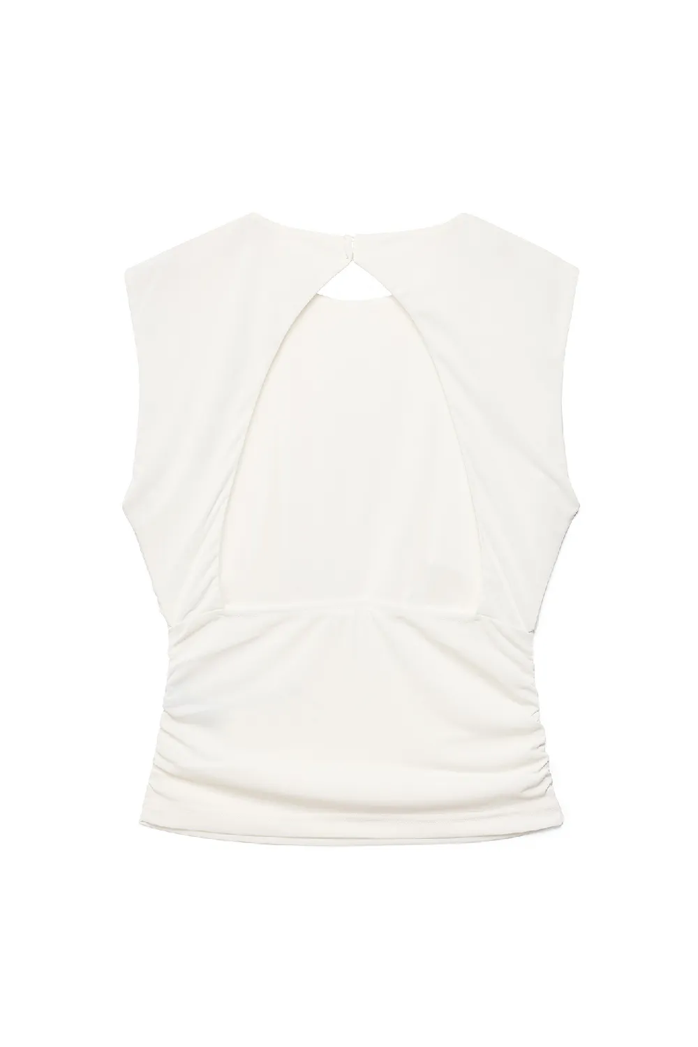 Open Back Draped Top - 5