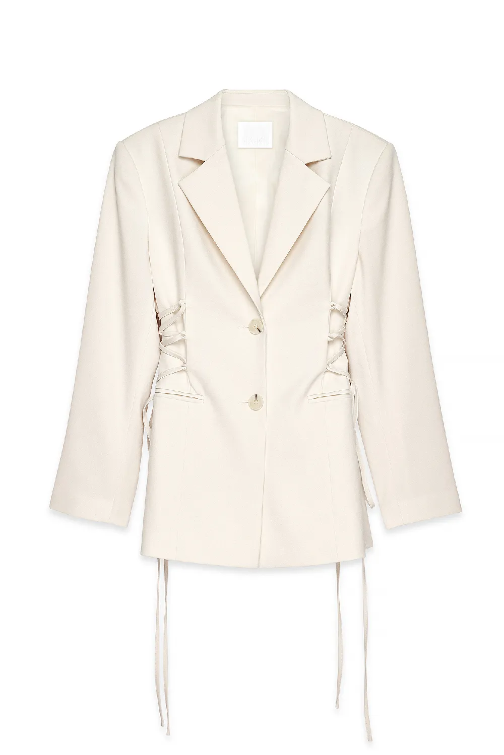 Fitted Lacing Blazer - 5