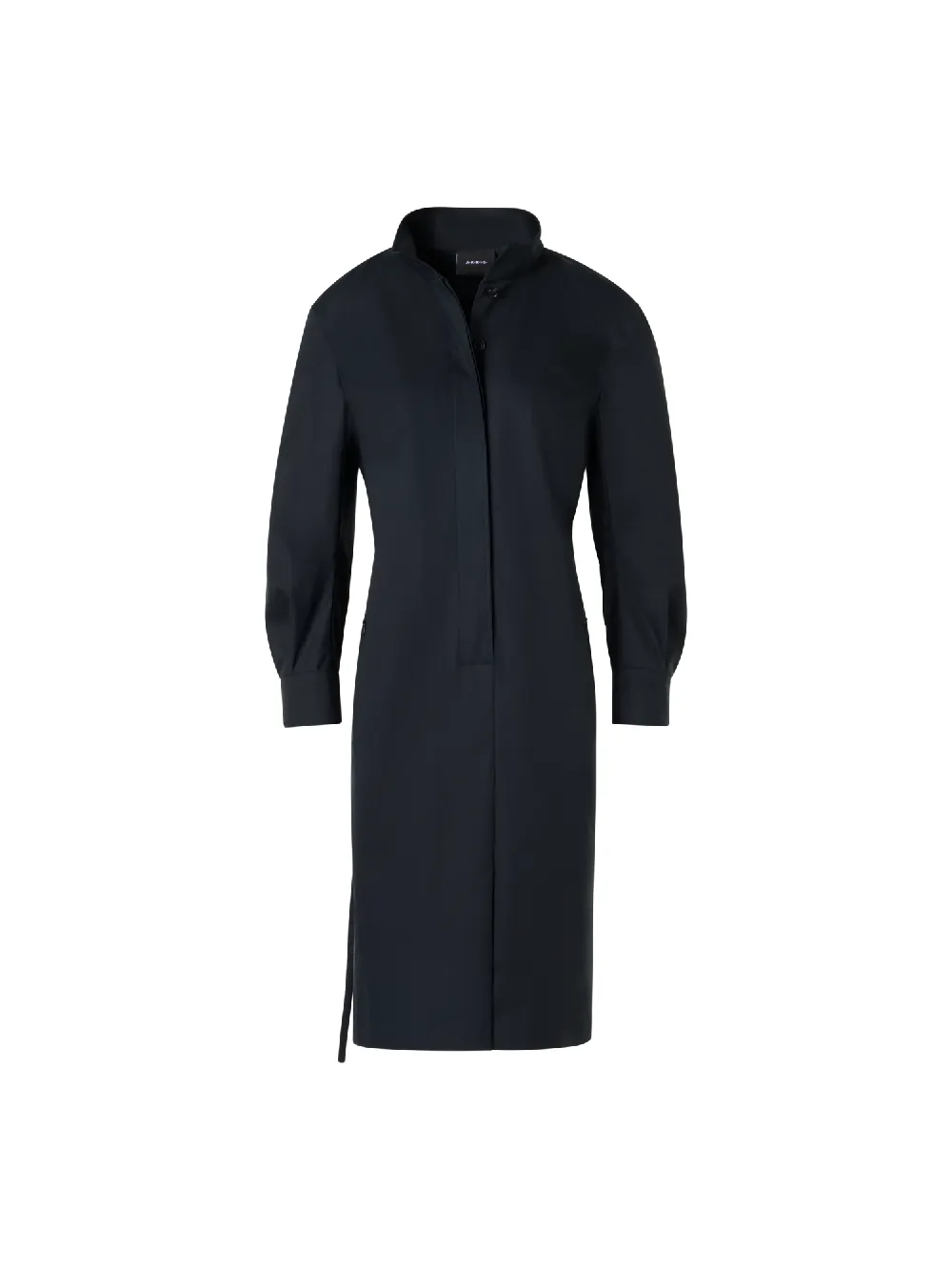 Cotton Gabardine Shirt Dress