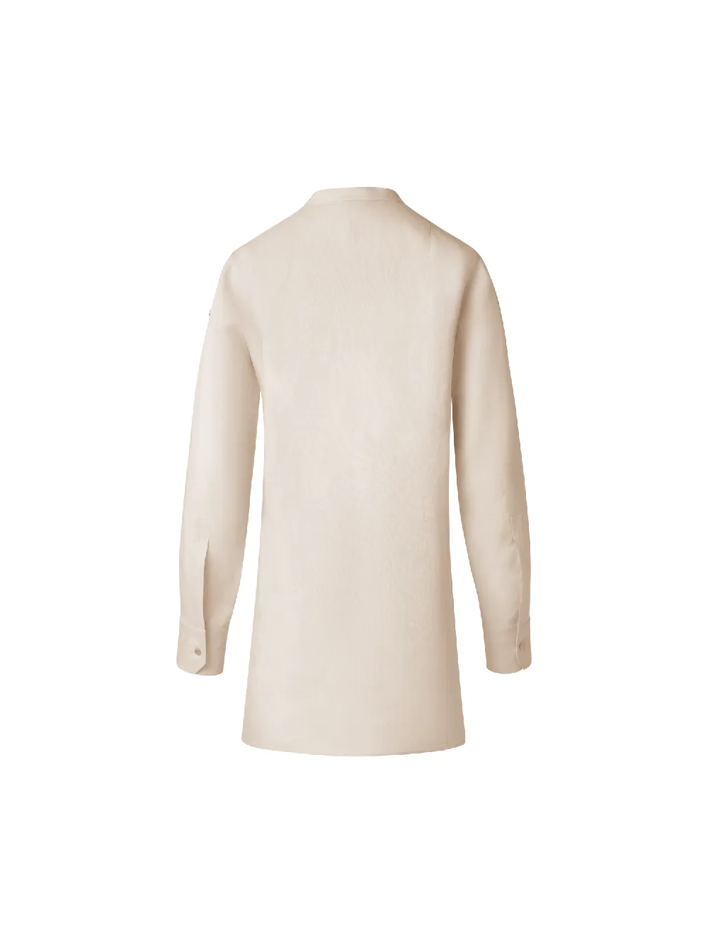 Oversized Tunic Blouse in Linen - 3