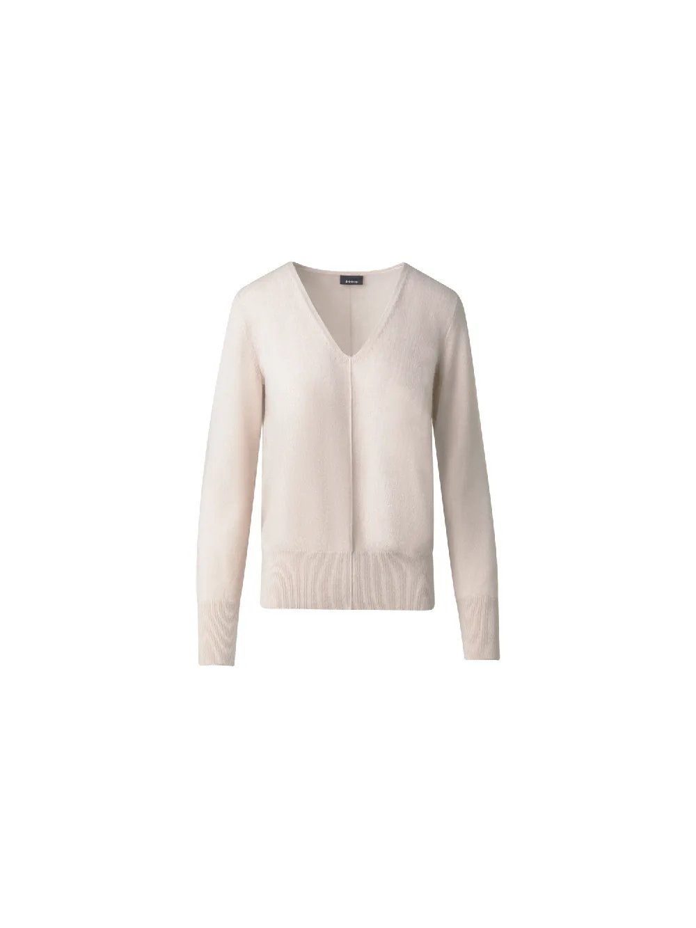 Cashmere V-Neck Knit Pullover