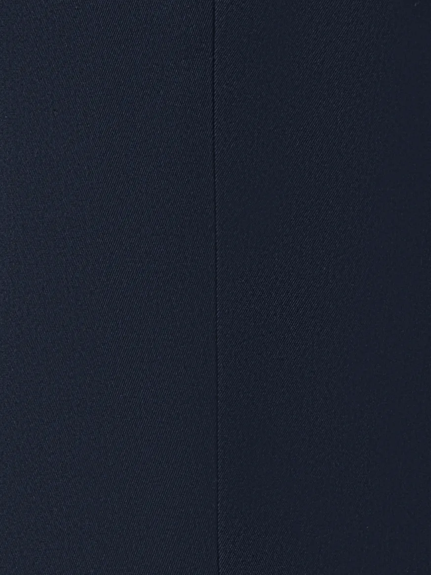 Straight Silk Gabardine Pants - 5