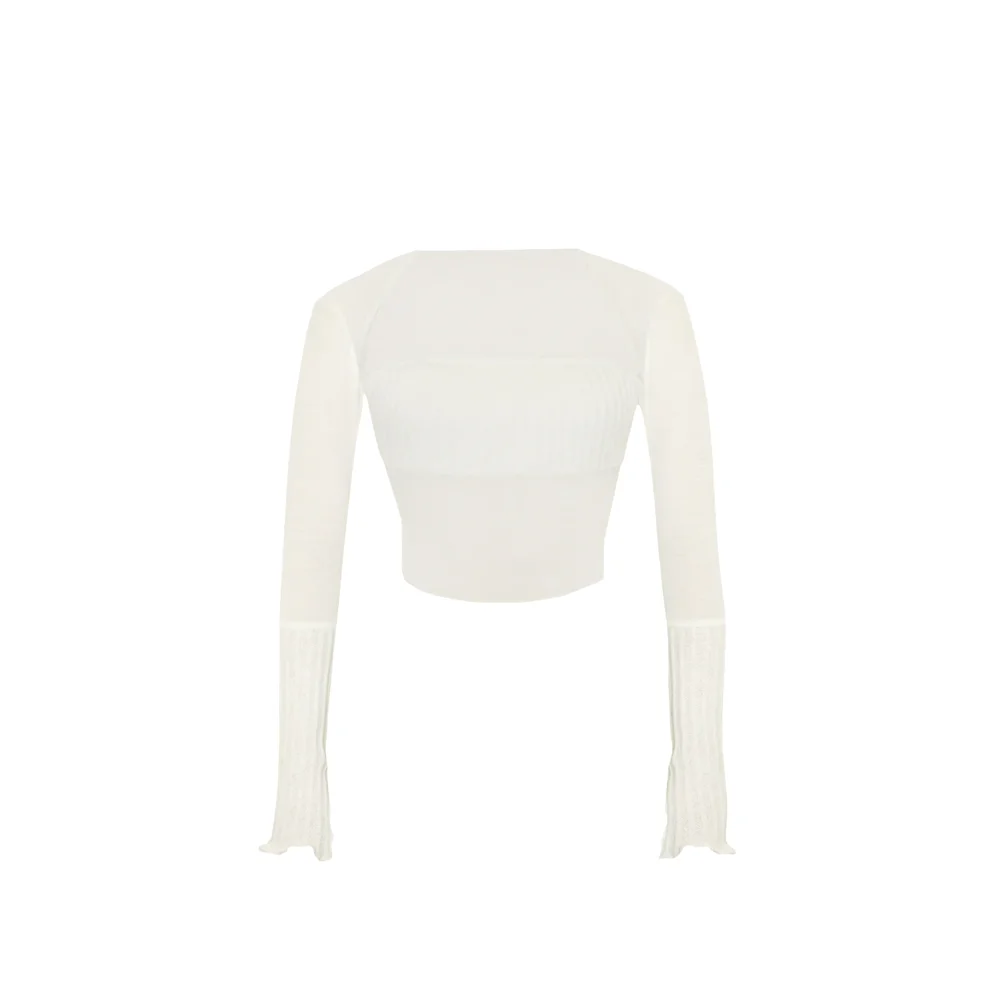 Softie Knit Sleeve Top - 3
