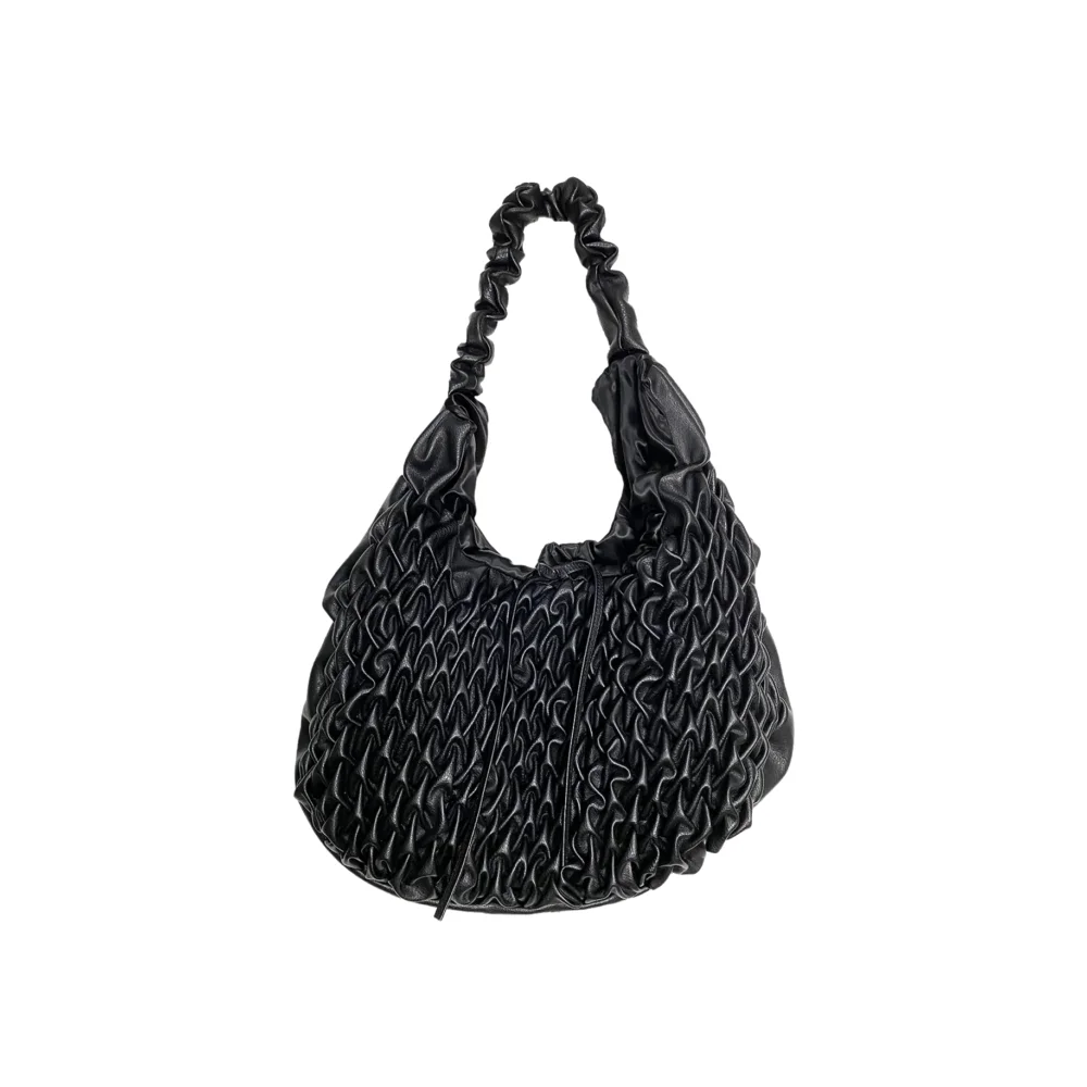 Big Smocking Bag — Black (Made-To-Order)