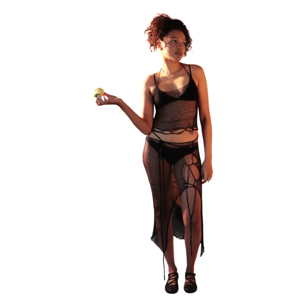 Tina Set in Black - 2