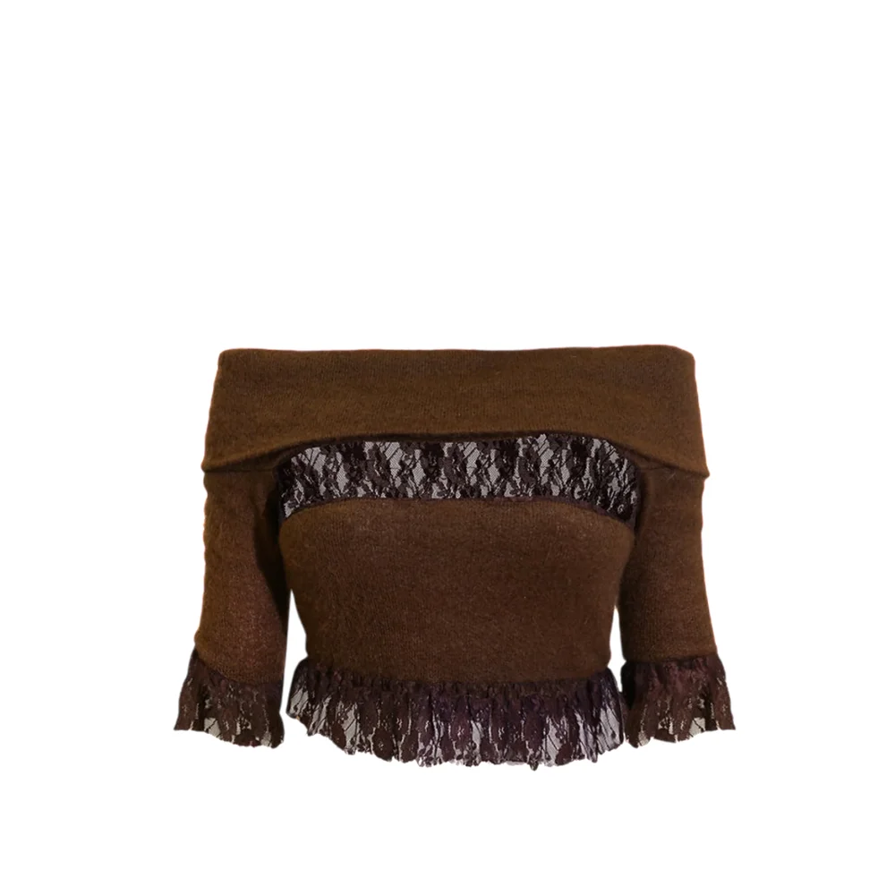 Give Me One Sec Lace Top