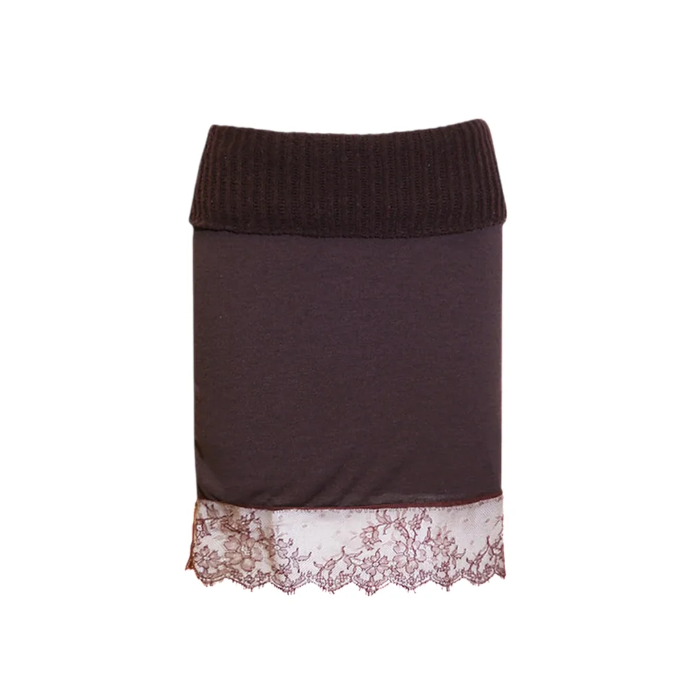Peaker Lace Midi Skirt Maroon