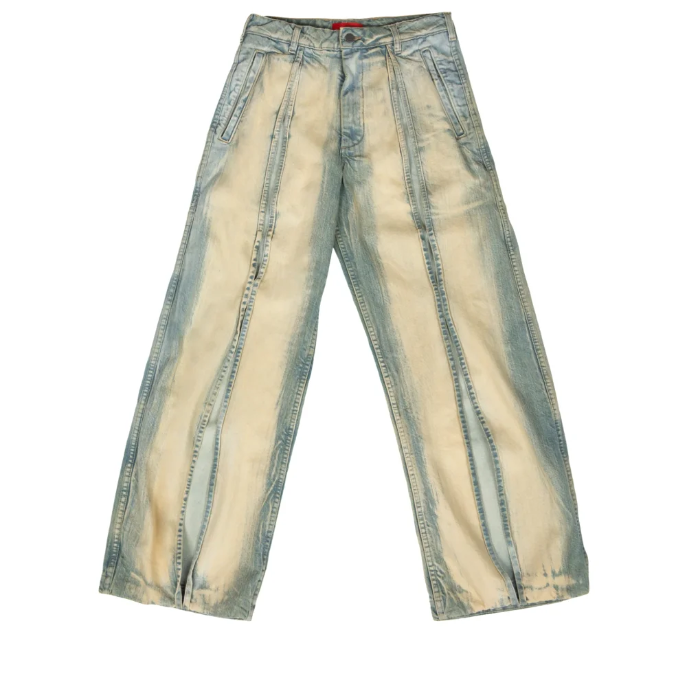 Denim Stomata Pant Milky Blue