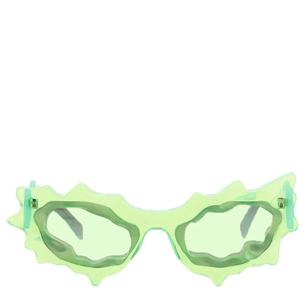 Green Spike Sunglasses - 2
