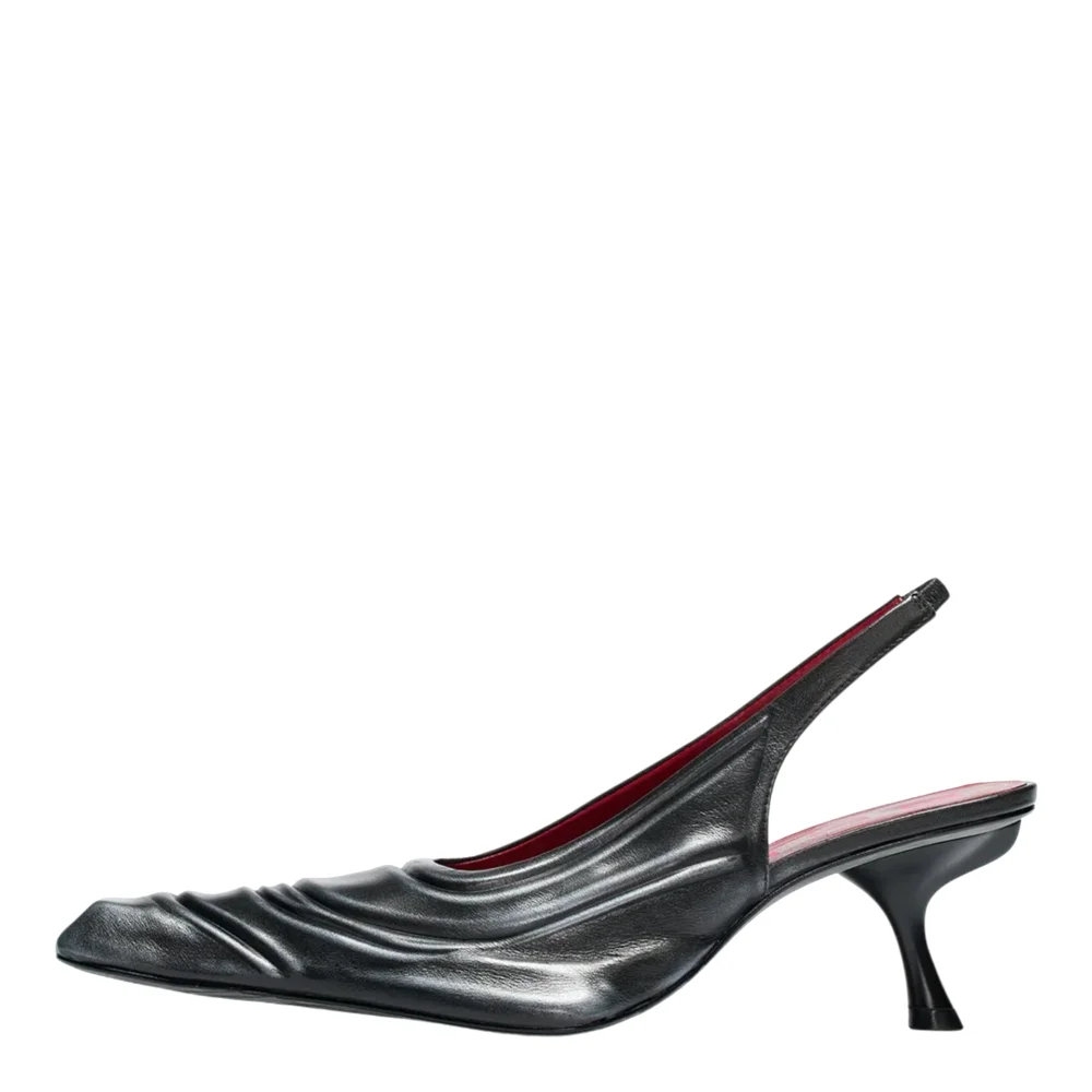 Slingback Mules in Office Lady - 5