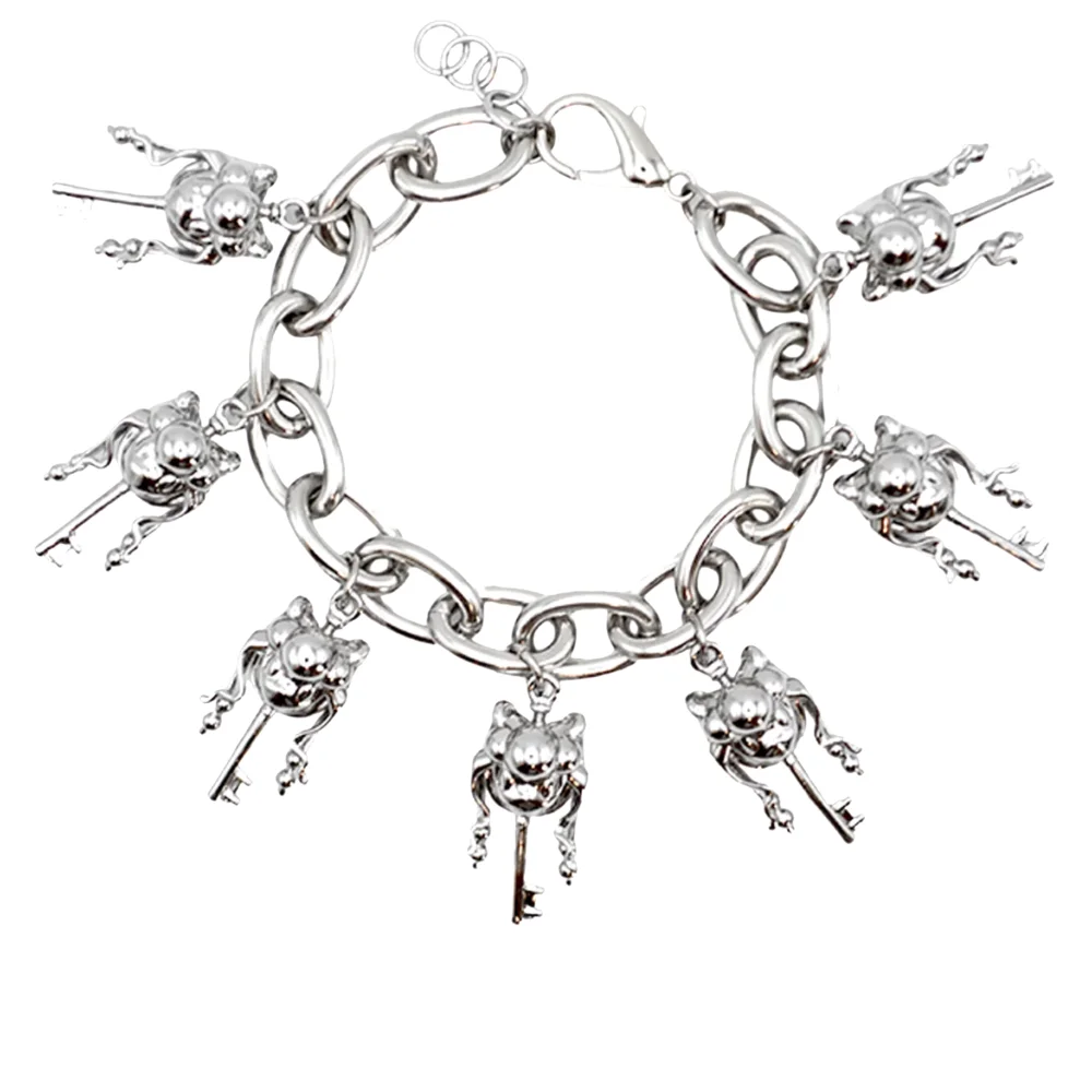 Key Drop Bracelet in Silver