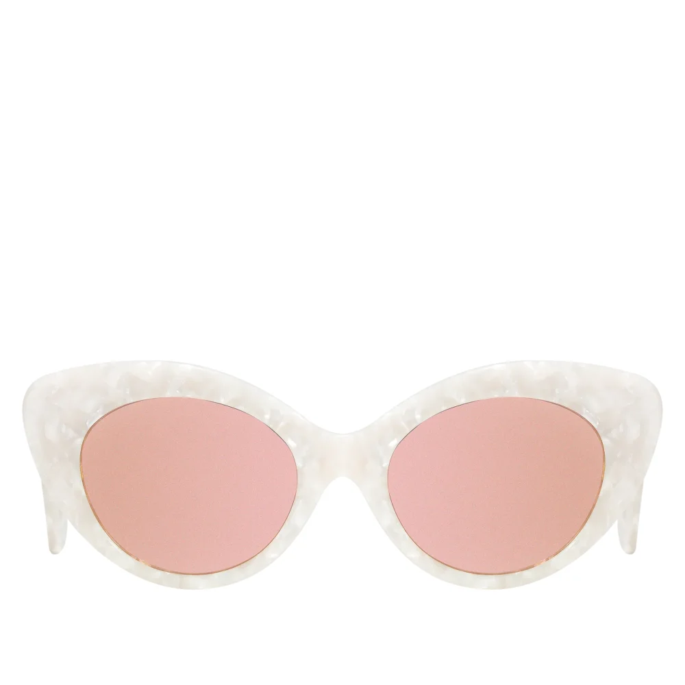 White Agnes Sunglasses