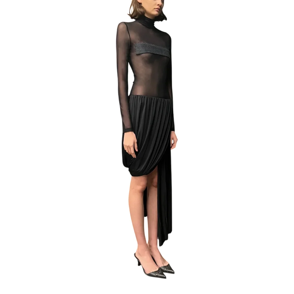 Biflex Draped Skirt (Made to order) - 5