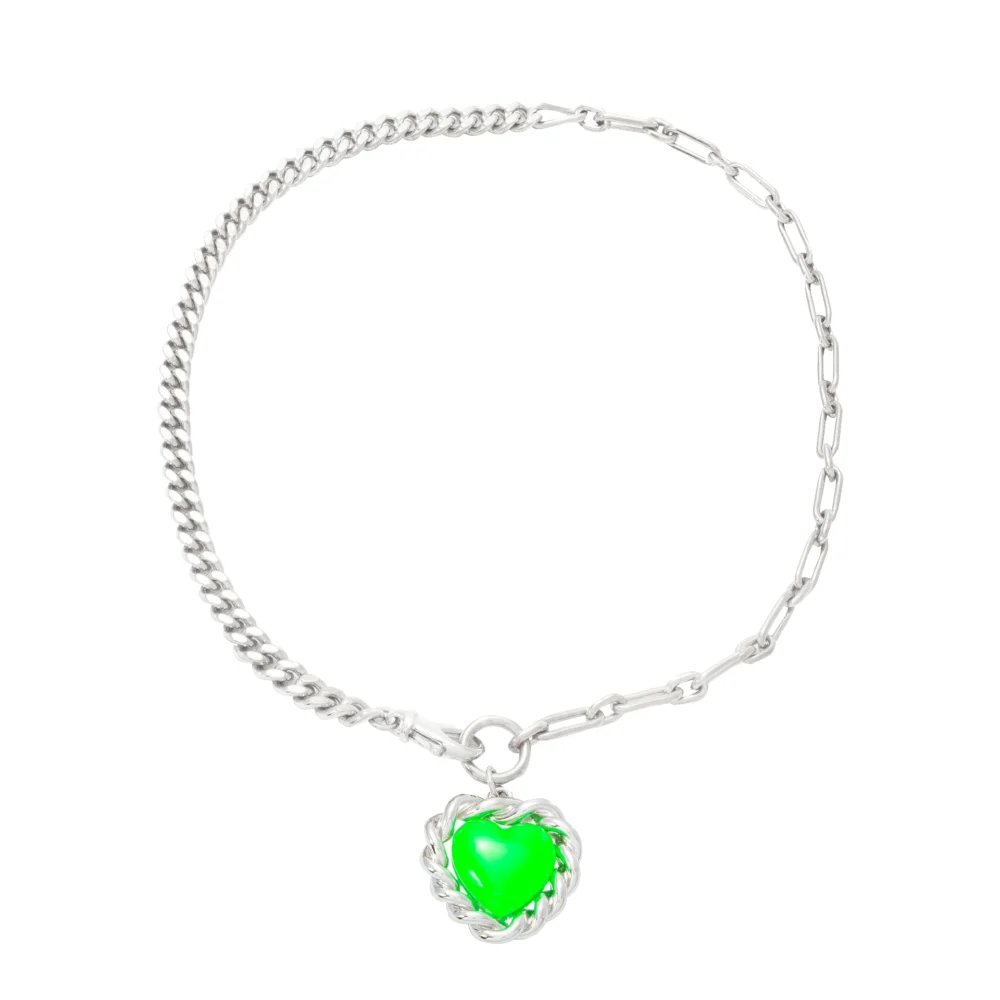 Limelight Neon Green Necklace