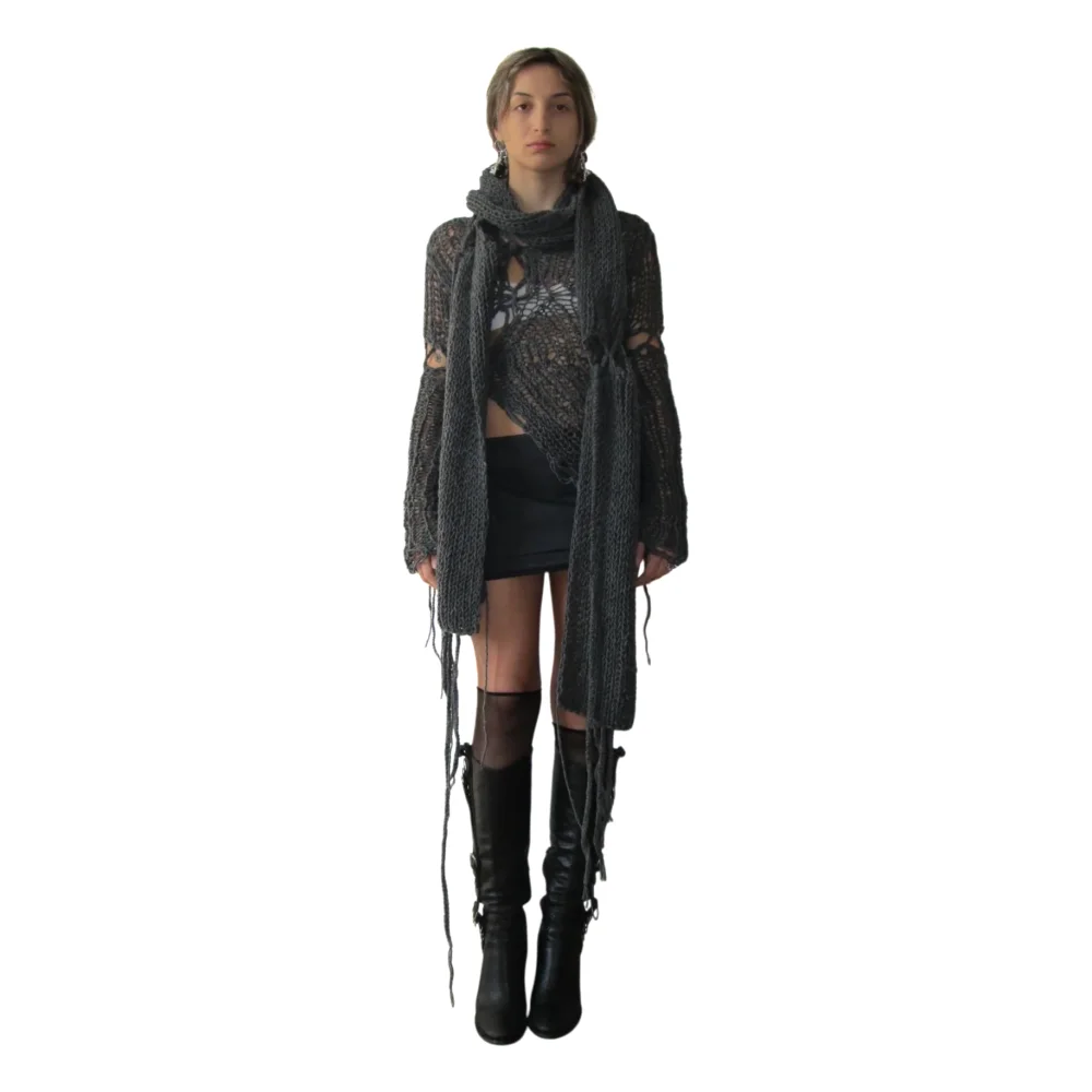 Tied Parts Scarf
