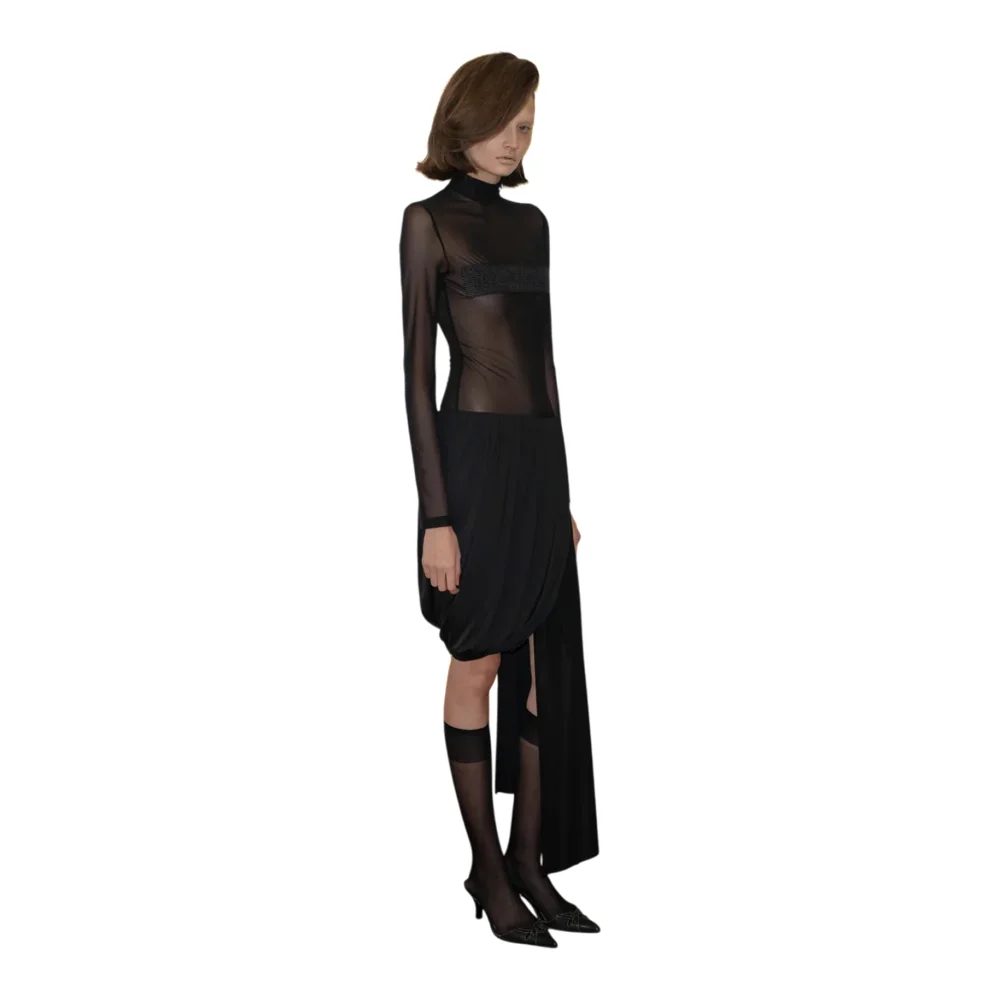 Biflex Draped Skirt (Made to order) - 2