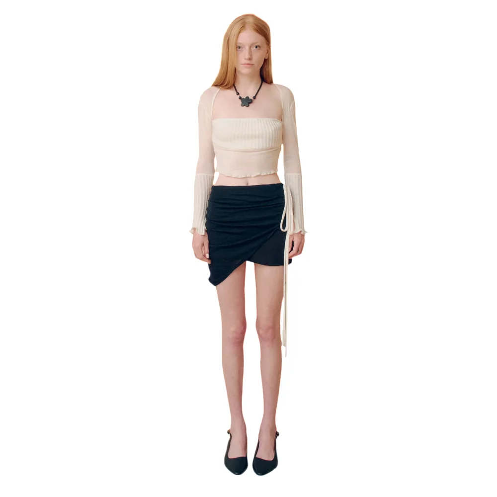 Milk Pour Skirt