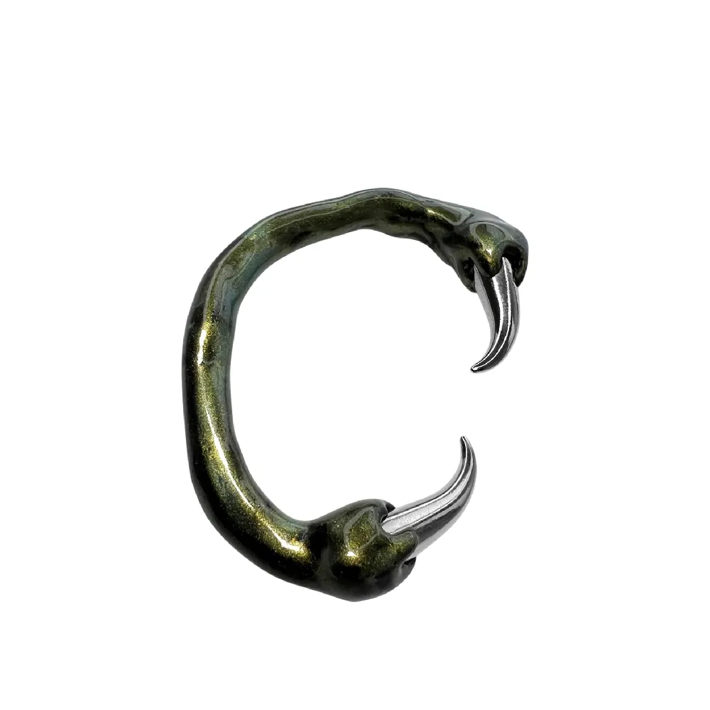 Green Cuff with Spikes