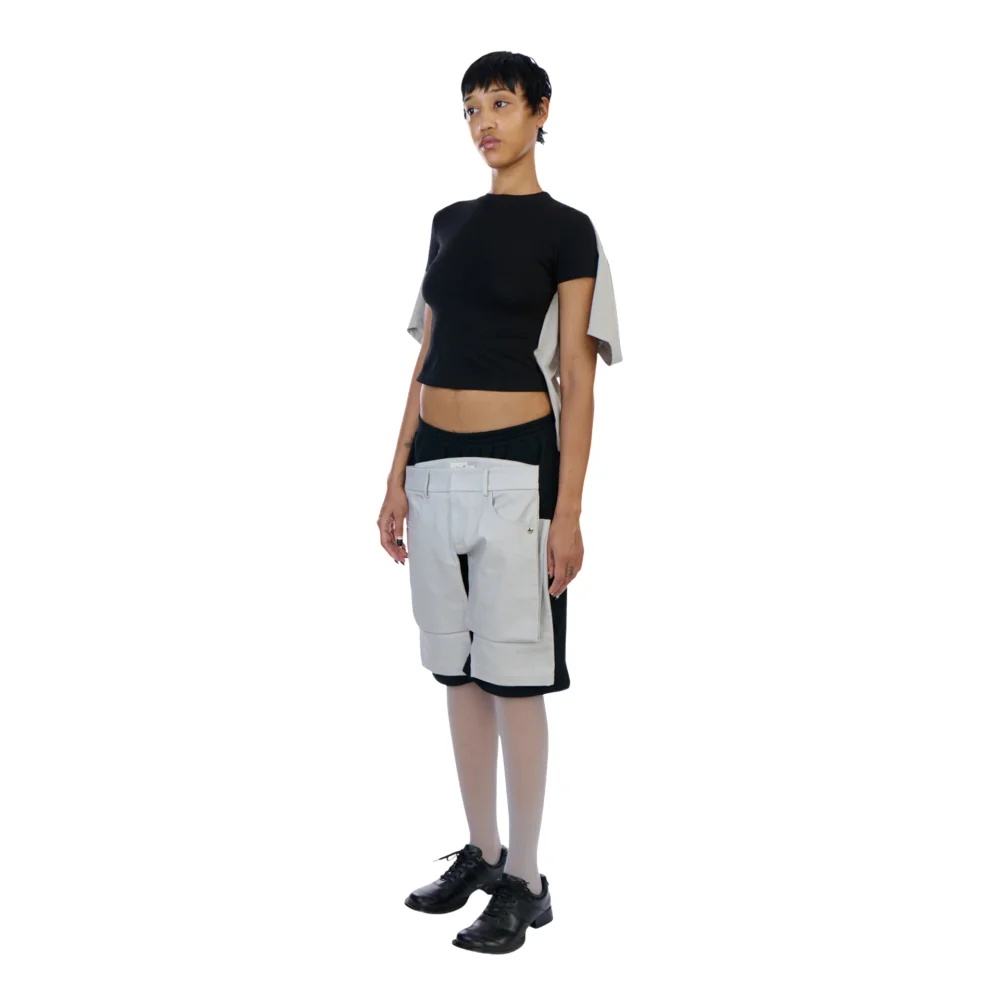 Black and Grey Double T-Shirt