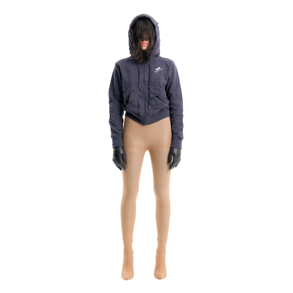 (Emma) Bad Hooded Zip in Navy