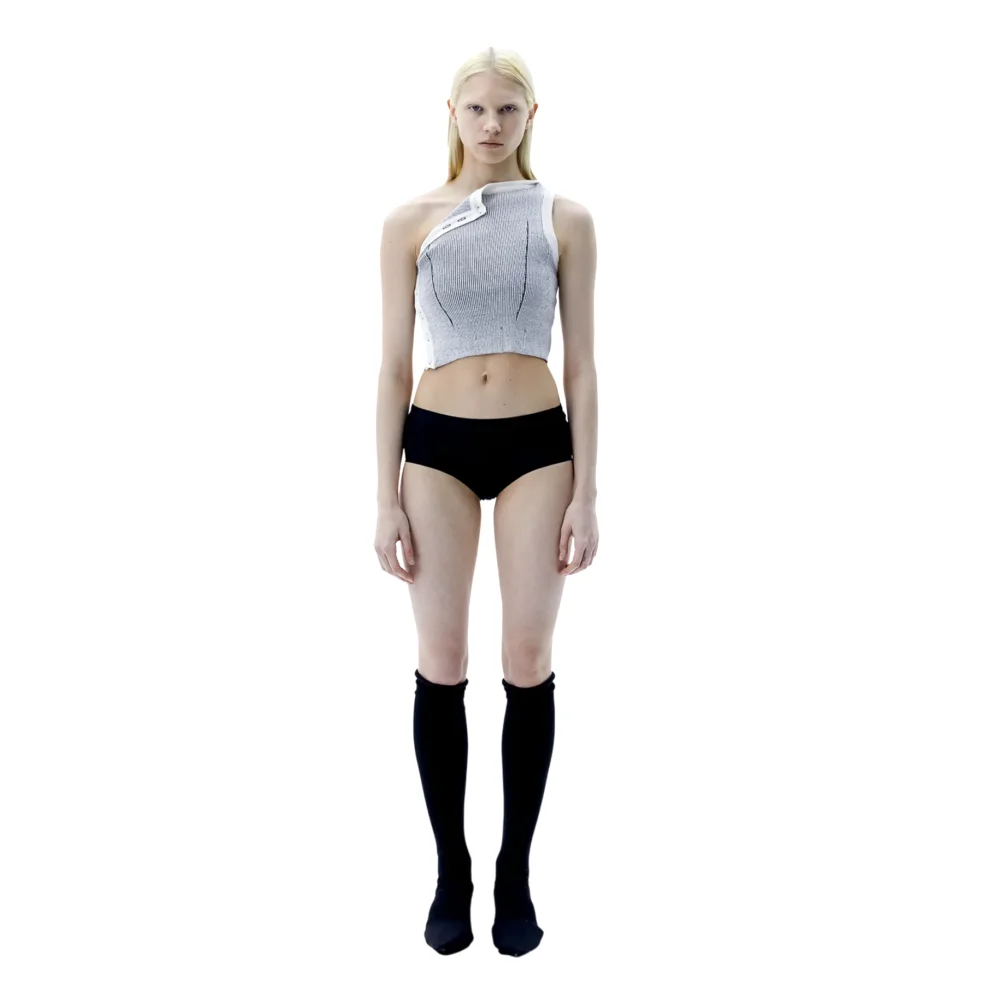 (Ariella) Play Knit Top — White