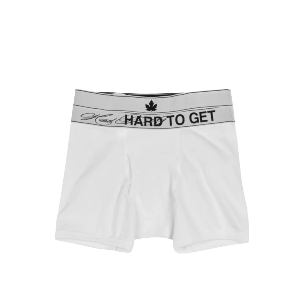 Hard to Get Boxer Brief in White