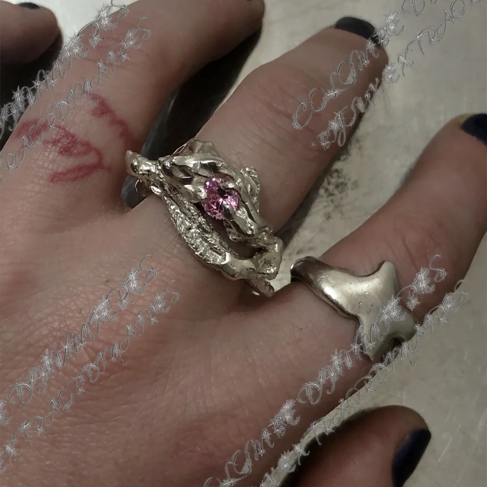 Pink Fountain Ring - 3