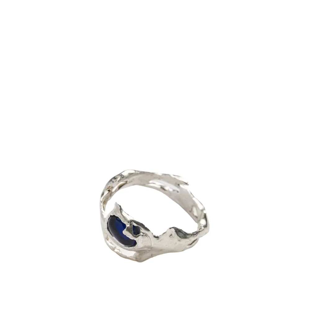 Ocean Blue Slim Ring