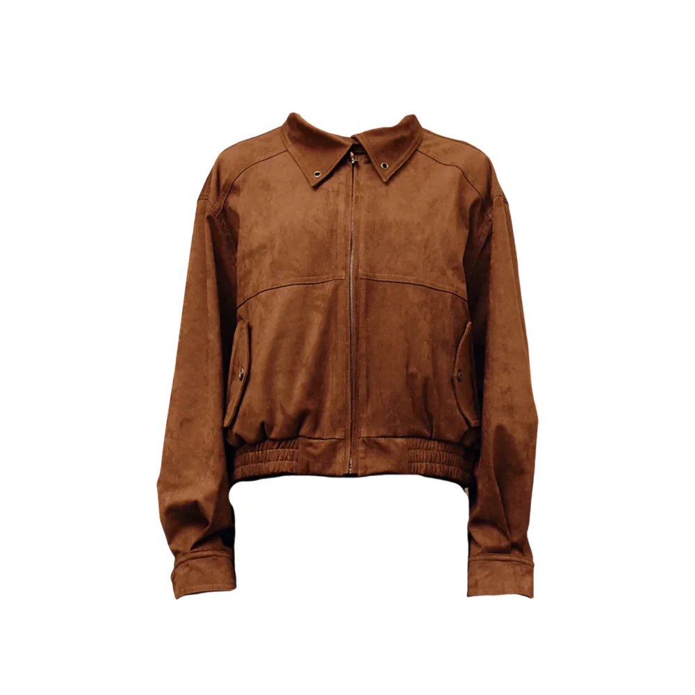 Mocca Suede Jacket - 5
