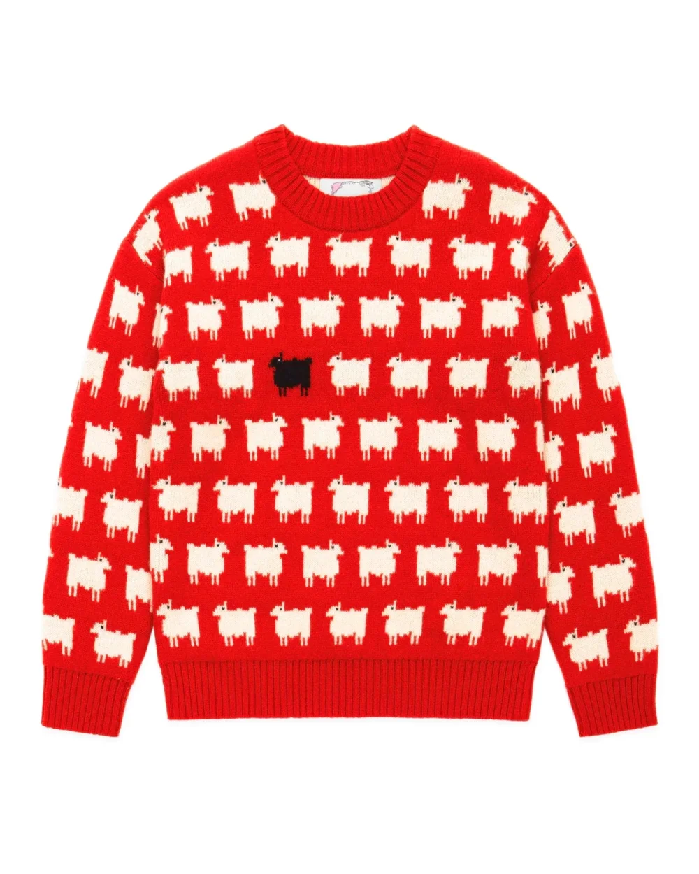 Warm & Wonderful Wool "Diana Edition" Wool Sheep Sweater
