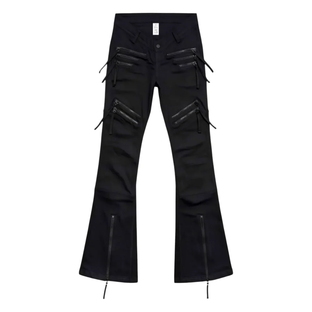 Zipper Pants (Black)
