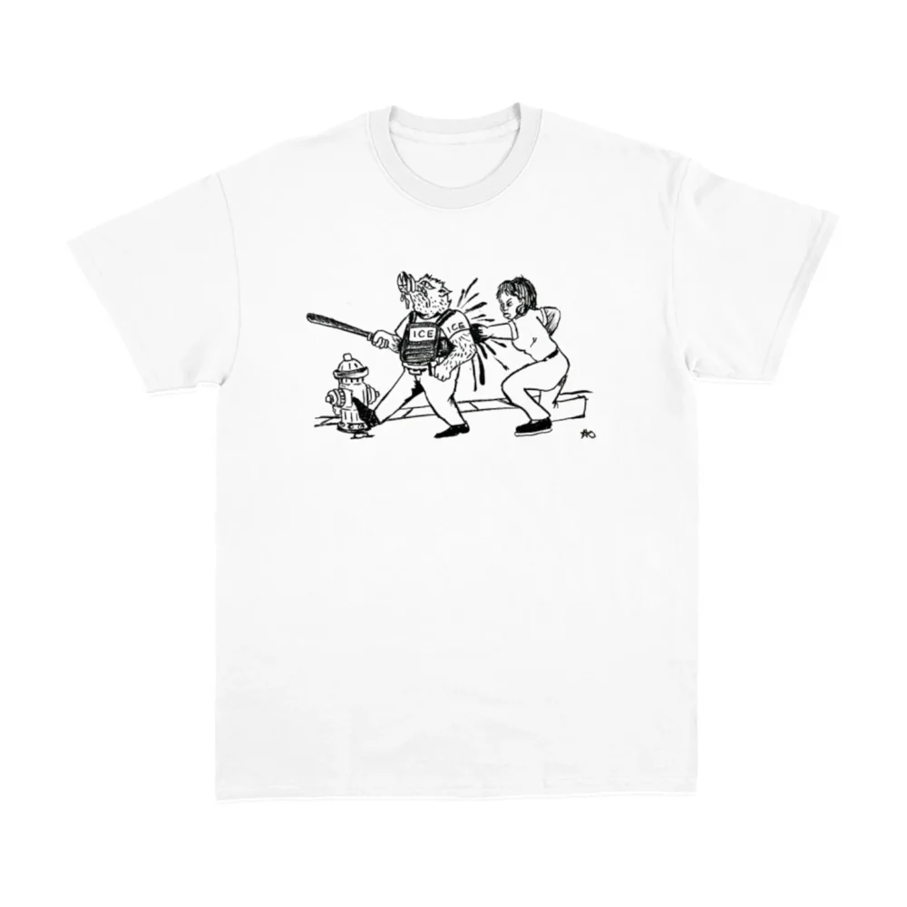 ICE PIGS White Tee (Printed)