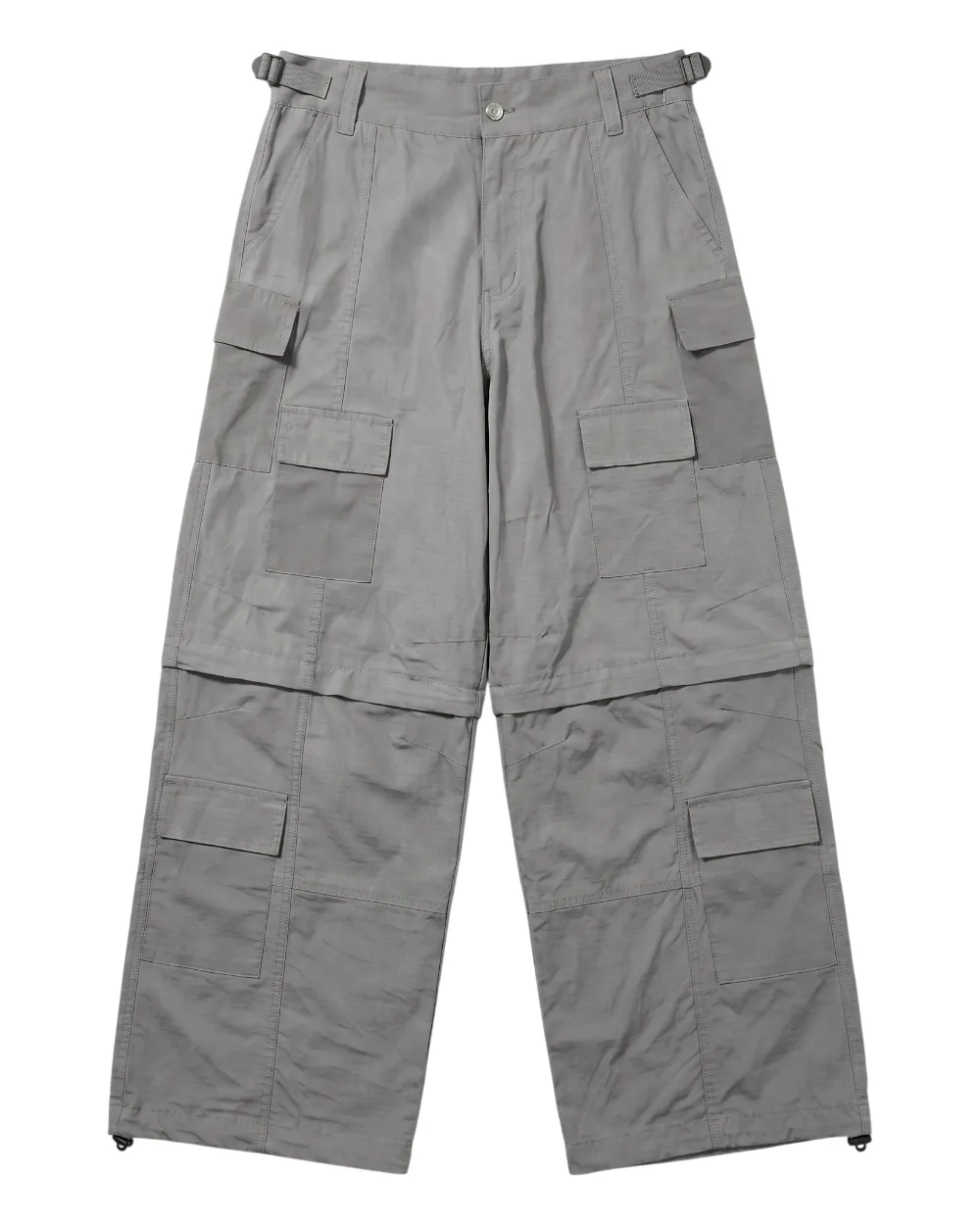 CONVERTIBLE CARGO PANTS, CHARCOAL