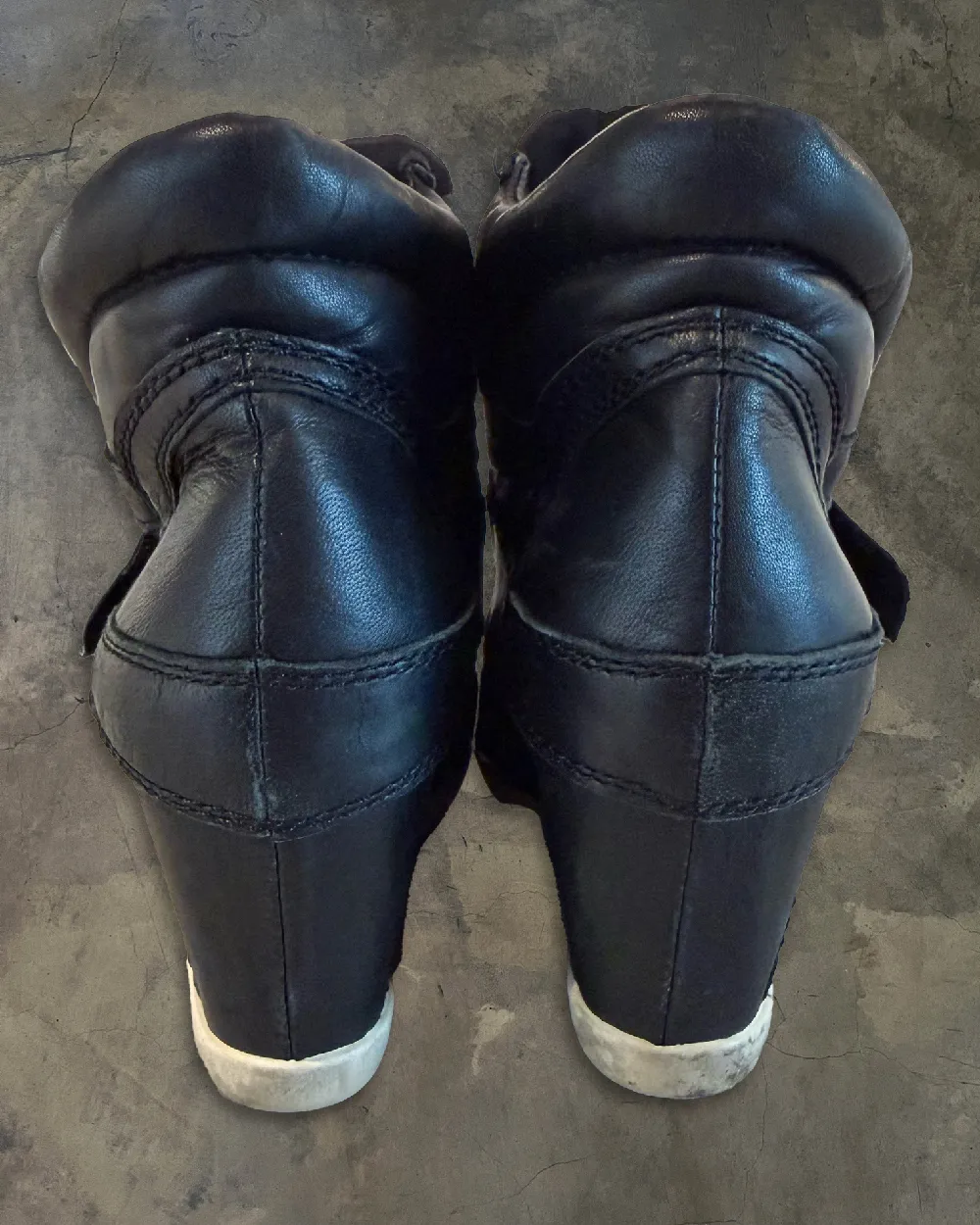 ASH BLACK WEDGE - 4