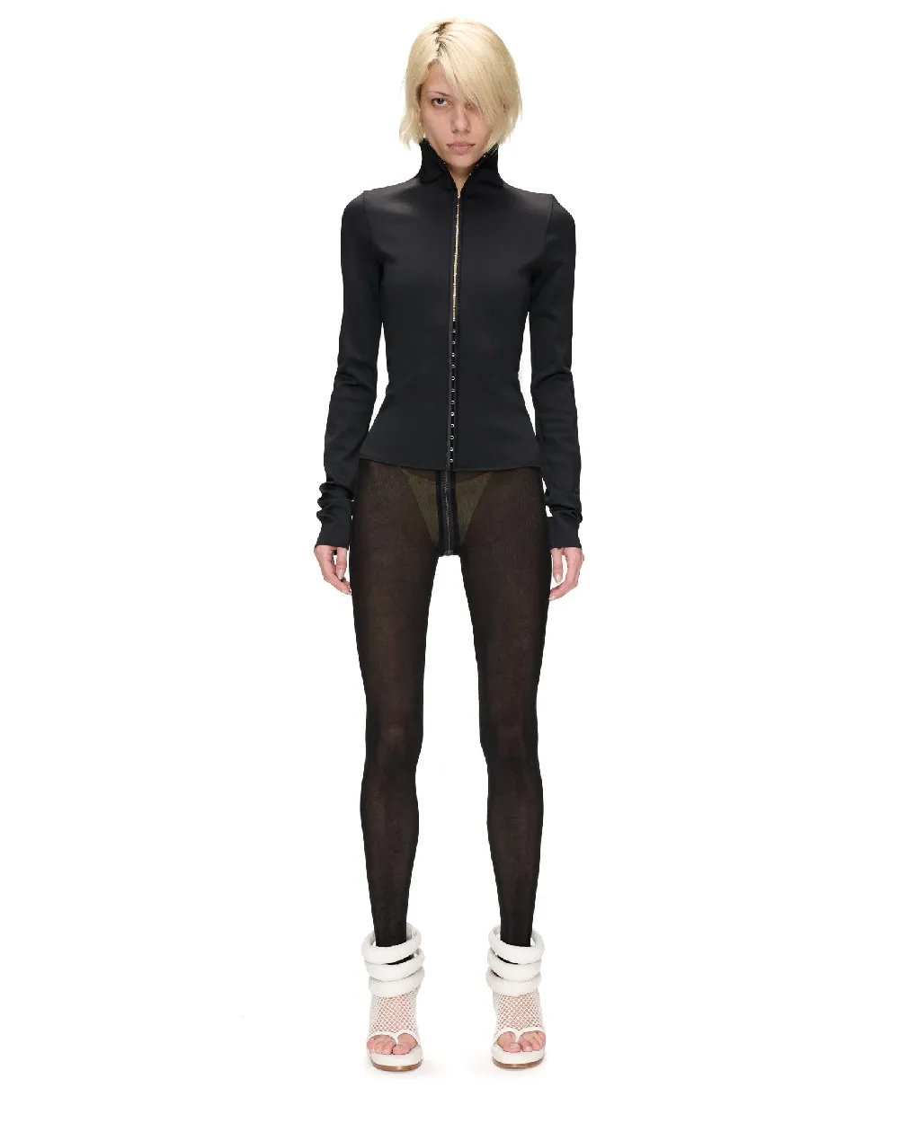 HOOK AND EYE JACKET - 5