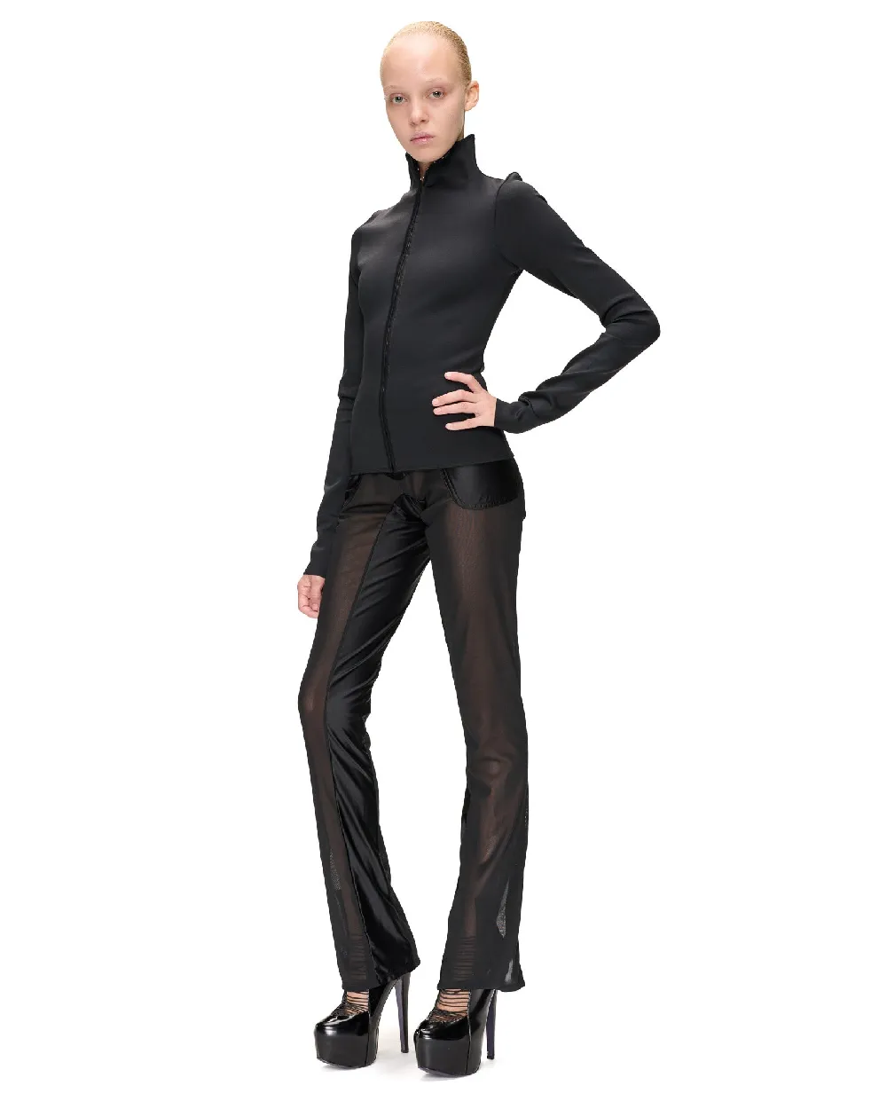 HOOK AND EYE JACKET - 3