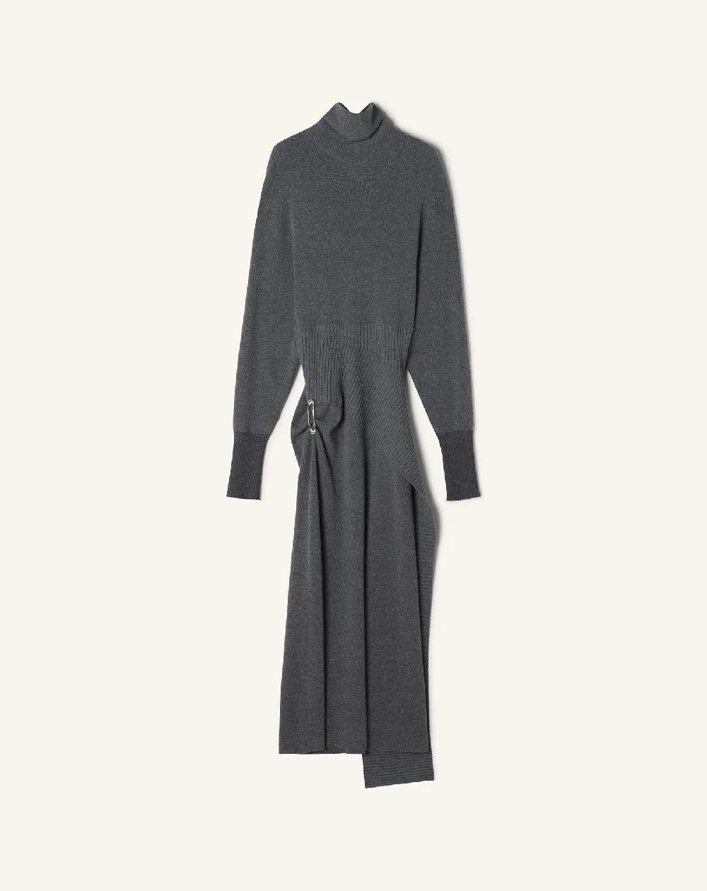 WOOL AND CASHMERE MIDI DRESS