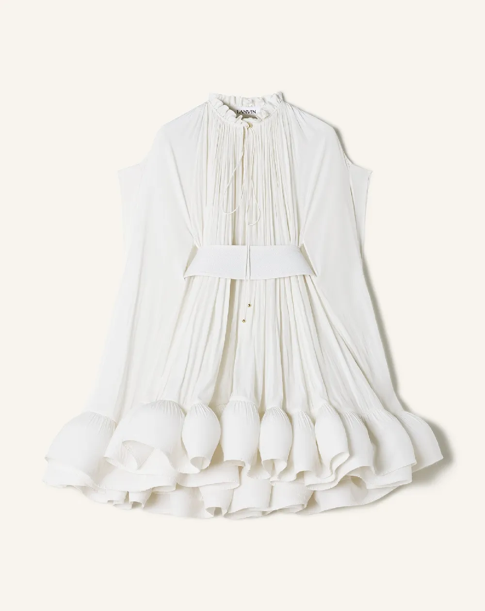 SHORT CHARMEUSE DRESS