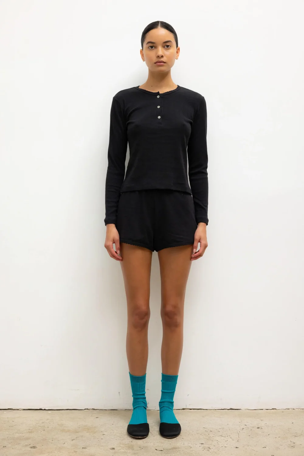 Pointelle Mini Short