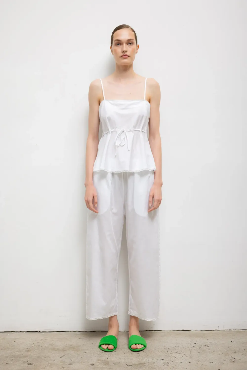 Yoko Lace Crop Pant