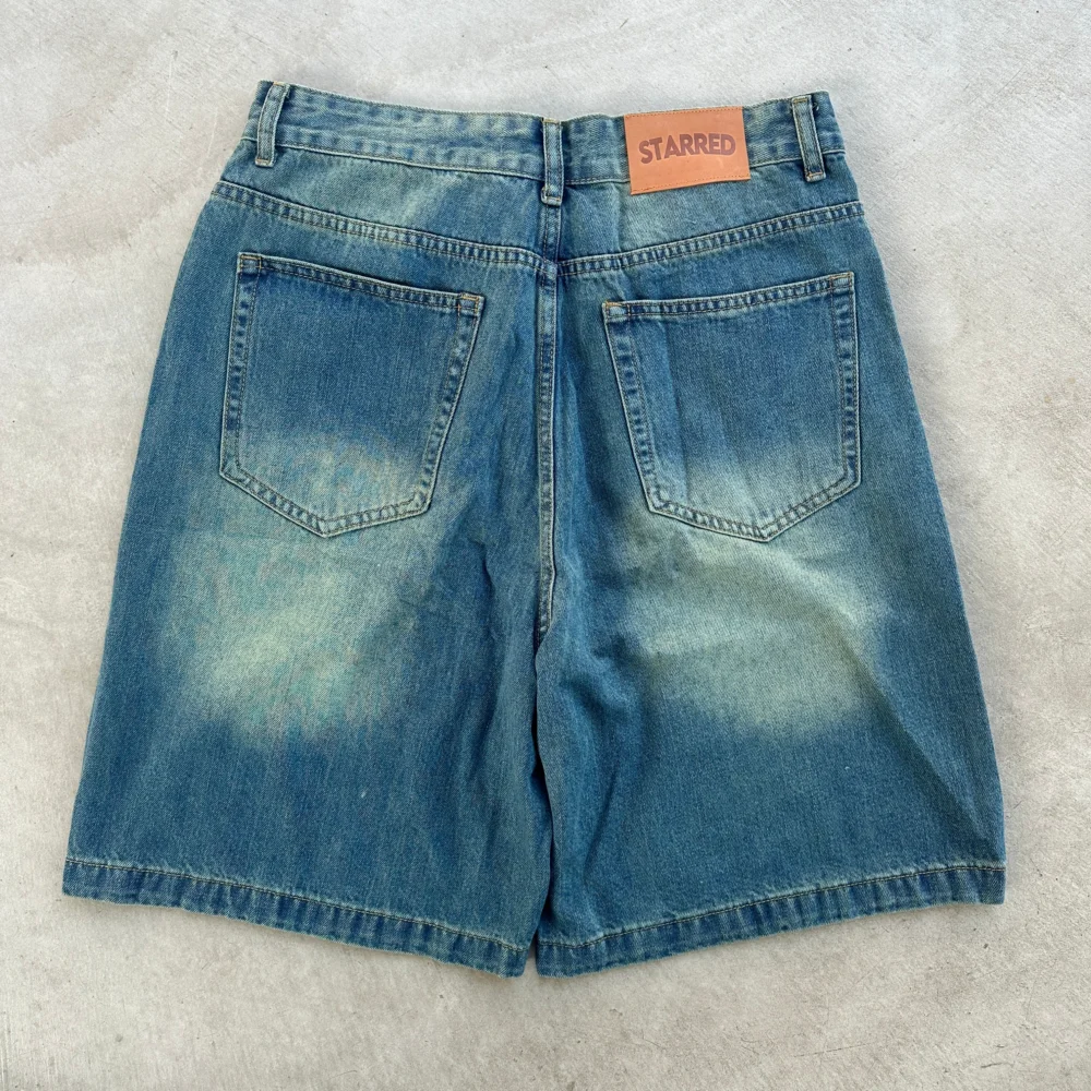 Faded Blue Jorts - 2