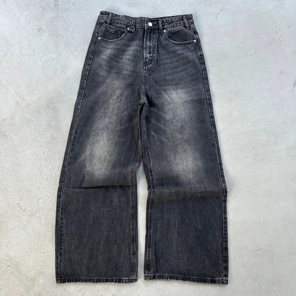 Faded Black Denim
