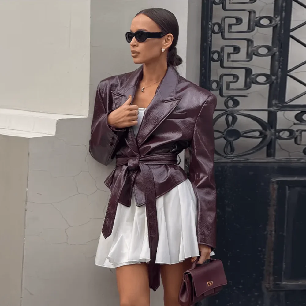Bordeaux Power Blazer